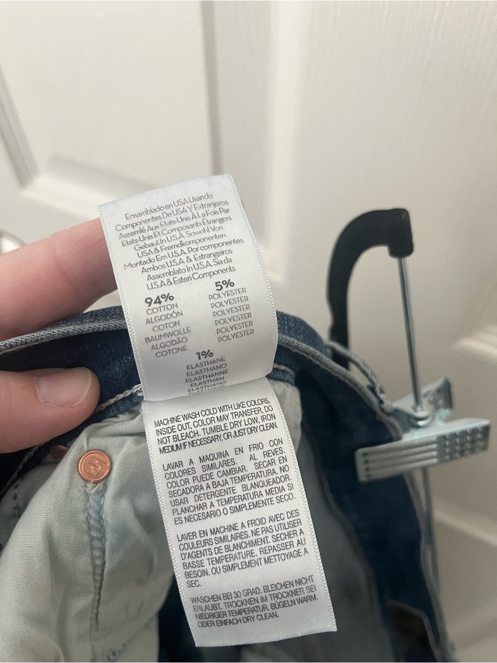 NWT mother jeans the insider crop step chew 26 - Picture 12 of 15